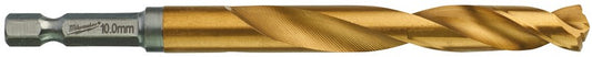 Milwaukee Metallbohrer Shockwave HSS-G Tin Red Hex Shockwave HSS-G TiN Red Hex 10 mm – 1 Stück – 48894723
