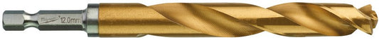 Milwaukee Metallbohrer Shockwave HSS-G Tin Red Hex Shockwave HSS-G TiN Red Hex 12 mm – 1 Stück – 48894727