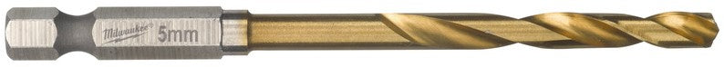 Milwaukee Metallbohrer Shockwave HSS-G Tin Red Hex Shockwave HSS-G TiN Red Hex 5 mm – 1 Stück – 48894712