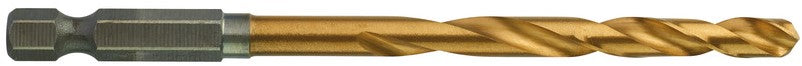 Milwaukee Metal Drill Bit Shockwave HSS-G Tin Red Hex Shockwave HSS-G TiN Red Hex 5.5 mm - 1 pc - 48894764