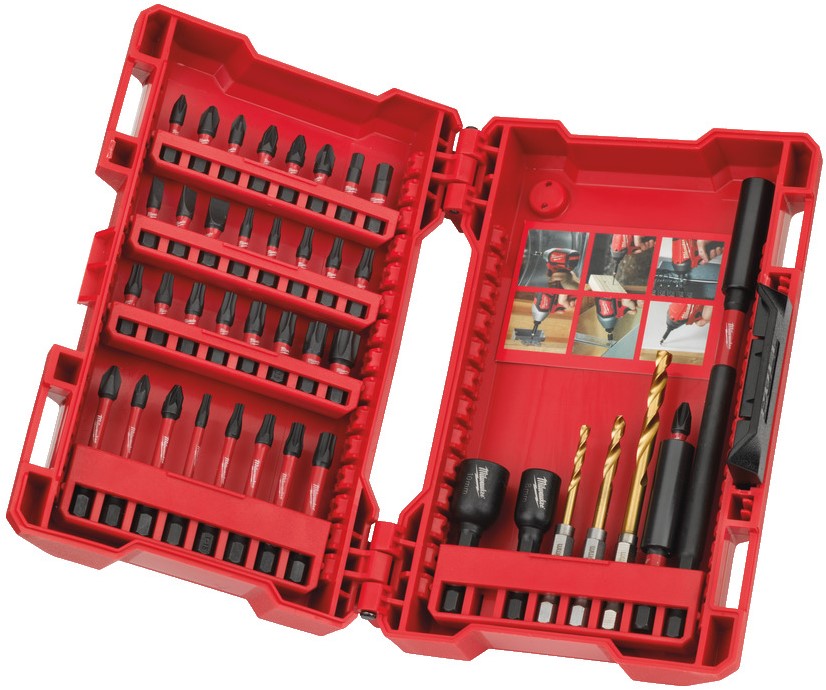 Milwaukee Shockwave Impact Duty™ sets SCHOKGOLF ™ Impact Duty ™ bit set (40 pct) - 4932430908