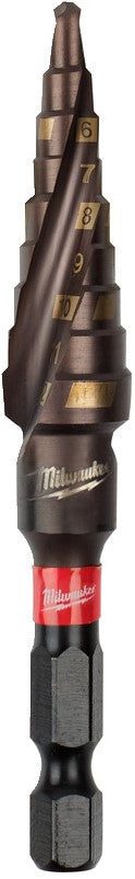 Milwaukee Shockwave™ Impact Duty™ Step Drill Bit SHW 4 to 12mm, 1mm Steps - 1pc - 48899261