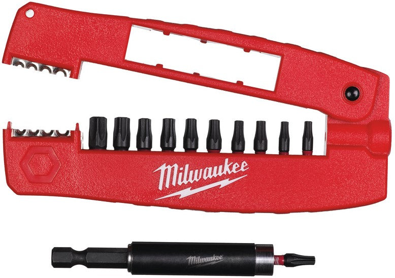 Milwaukee Shockwave Impact Duty™ Schraub-Bit-Kassetten SHW CD-Laufwerk-Führungssatz V3 – 12-teilig – 4932430911
