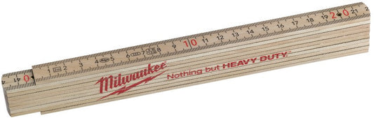 Milwaukee Dunne houten vouwmeter Slim Wood Vouwmeter 2m - 4932459303