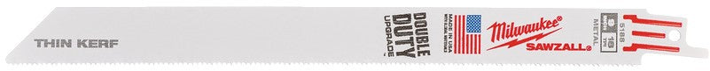 Milwaukee THIN KERF Säbelsägeblätter für Metall SM 230 x 18 Tpi – 50 Stück – 48016188