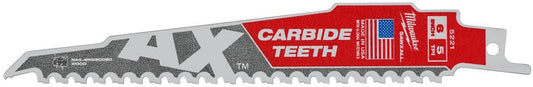 Milwaukee Wood With Nails: Heavy Duty AX Carbide Demolition Saw Blades TCT AX 150-5 Pieces - 48005521
