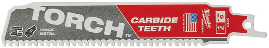 Milwaukee Heavy Duty reciprozaagbladen voor Metaal met hardmetalen tanden TCT TORCH 150-5 stuks - 48005501