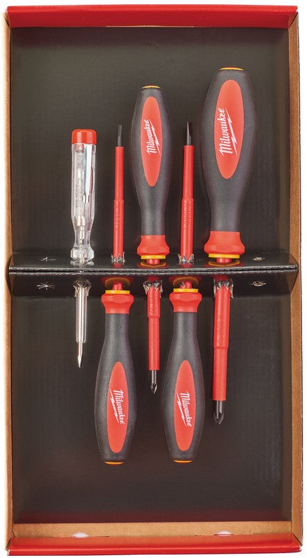 Milwaukee VDE Schraubendreher VDE S / Driver Set 1 - 5 Stück - 4932464066