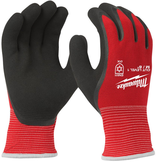 Milwaukee Winter Cut Grade 1 Dimed Arbeitshandschuhe Winterhandschuhe Cut Level 1 – M/8 – 1 Stück – 4932471343
