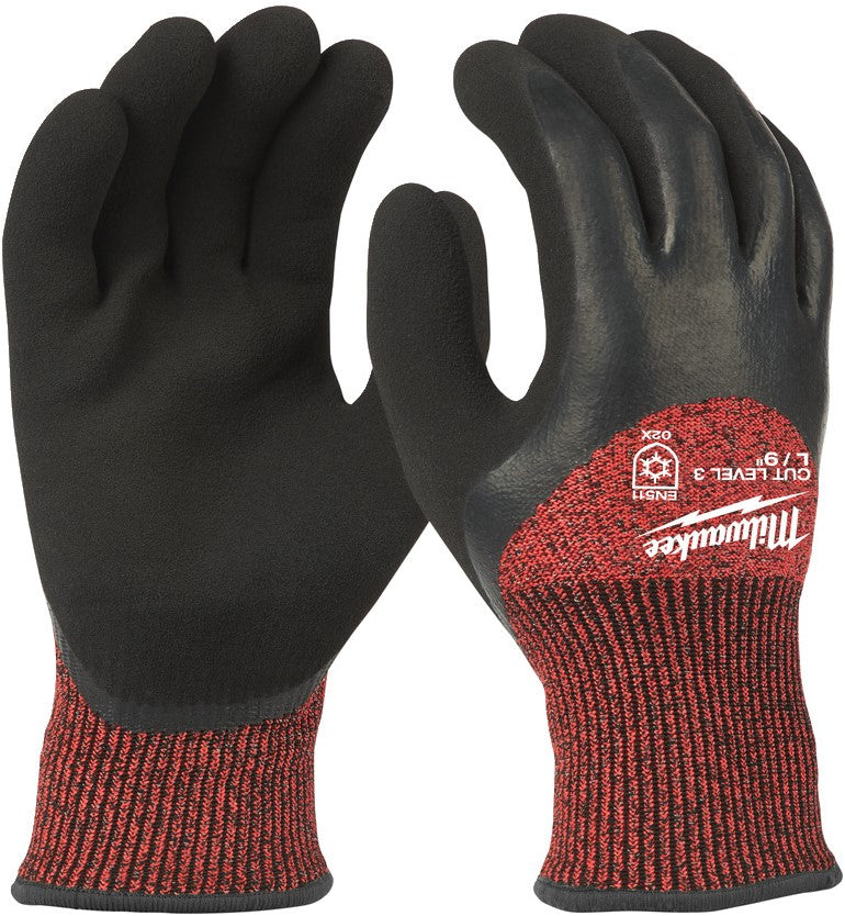 Milwaukee Winter snijklasse 3 gedimde werkhandschoenen Winter Handschoenen Cut Level 3 L / 9 -1pc - 4932471348