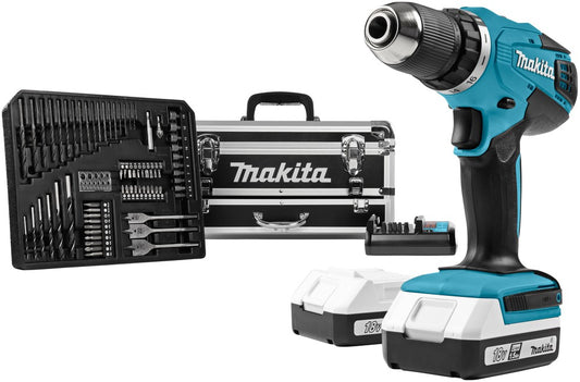 Makita DF457DWEX2 18 V Bohrmaschine/Schraubendreher im Koffer