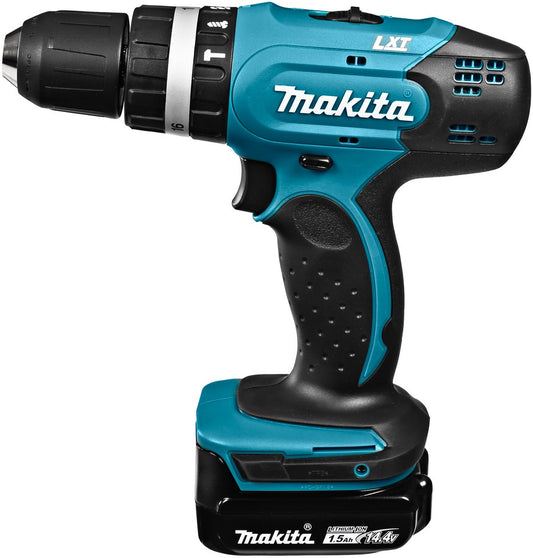 Makita DHP343SYE 14,4 V Schlagbohrmaschine/Schraubendreher im Koffer