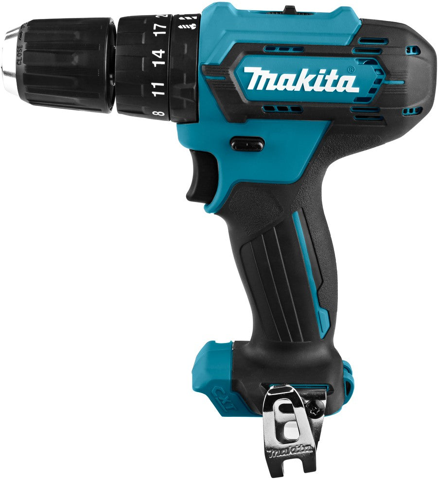 Makita HP333DZJ 12 V Max Klopboor-/schroefmachine Losse Body in Mbox