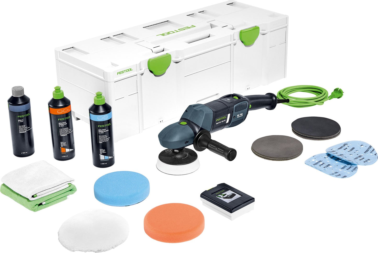 Festool RAP EC 150 FE-Set Holzrotationspolierer - 575550