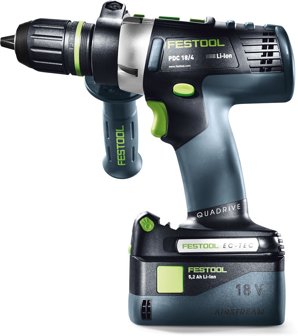 Festool PDC 18/4 5,2/4,0 I-Plus-SCA QUADRIVE Accu klopboormachine 576472