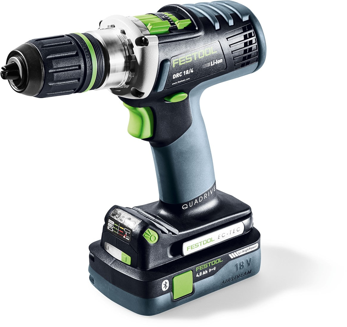 Festool DRC 18/4 5.2/4.0 I-Plus-SCA QUADRIVE Cordless Drill Driver 576463