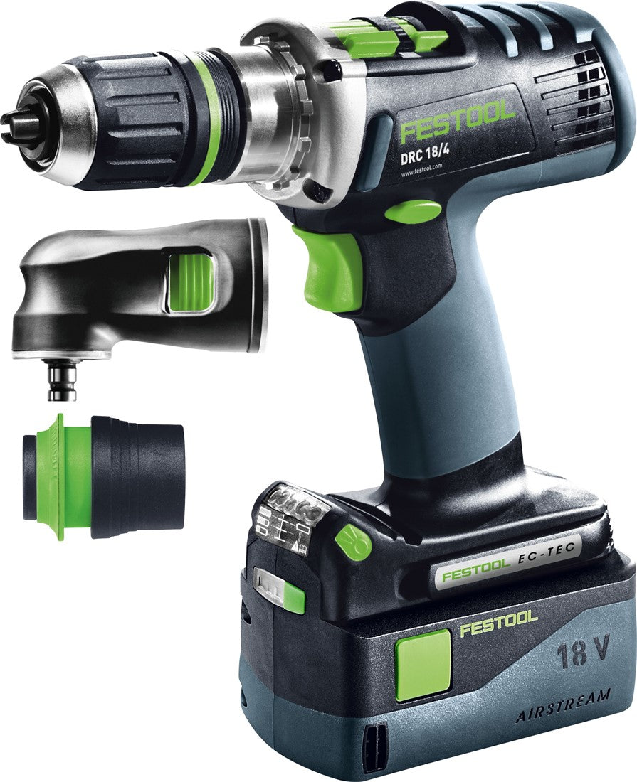 Festool DRC 18/4 5,2/4,0 I-Set-SCA QUADRIVE Accu Schroefboormachine 576460