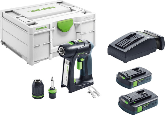 Festool C 18 C 3,1-Plus Accu Schroefboormachine 576437