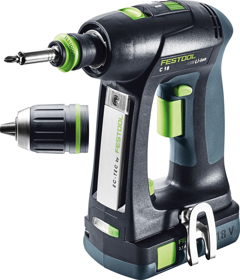 Festool C 18 C 3.1-Plus Cordless Drill Driver 576437