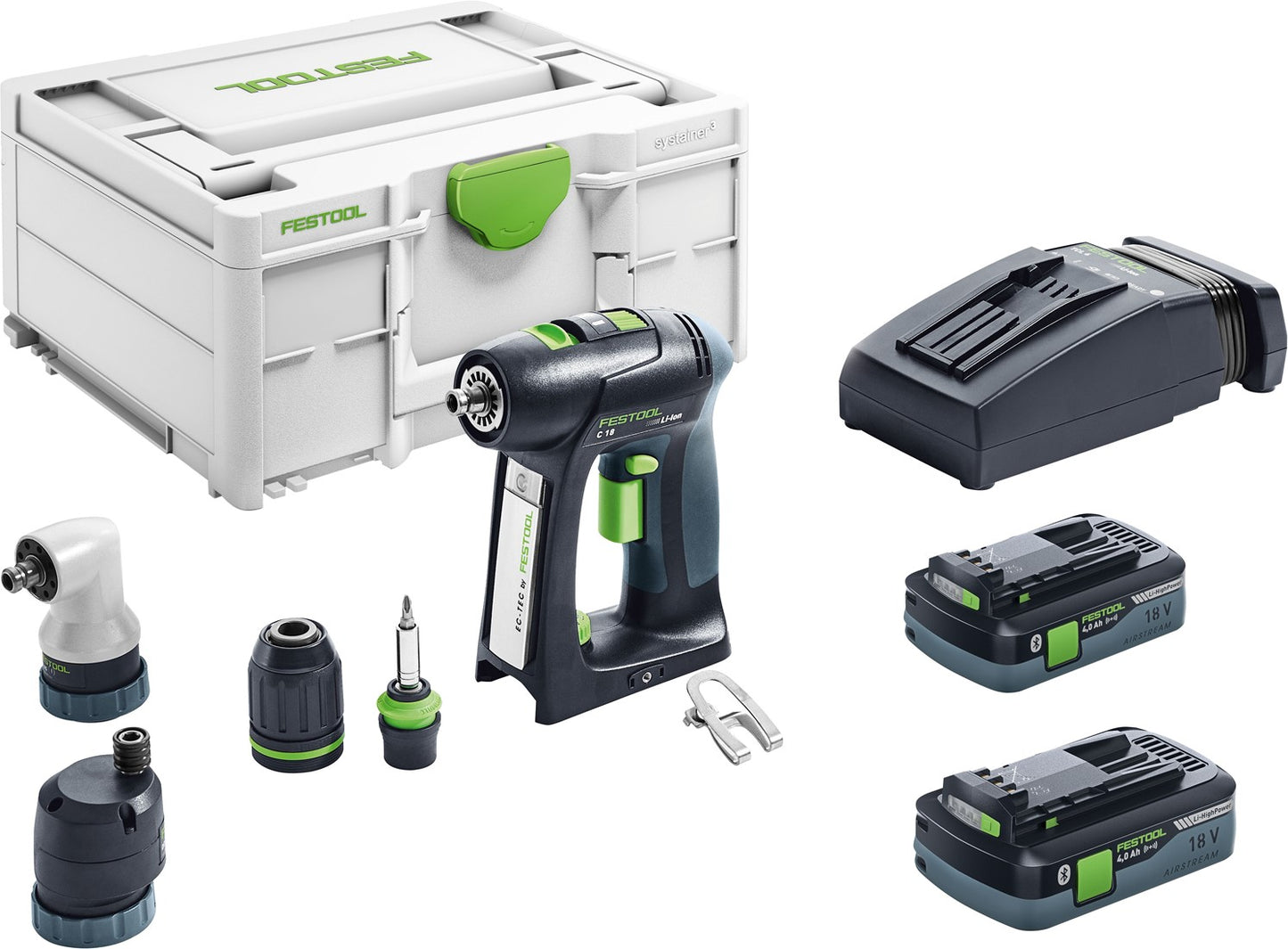 Festool C 18 HPC 4,0 I-Set Accu Schroefboormachine 576442