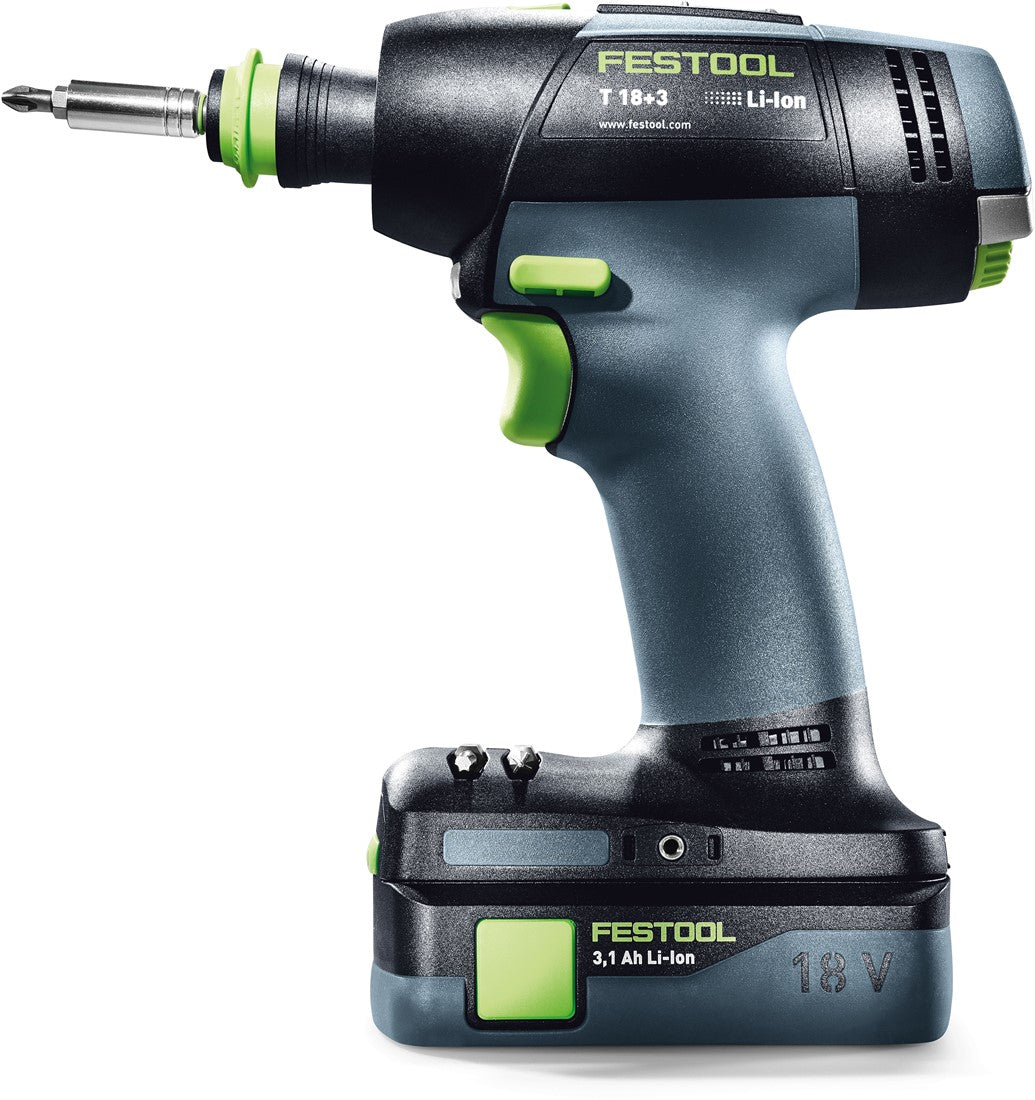 Festool Akku-Bohrschrauber T 18+3 C 3.1-Plus 576449