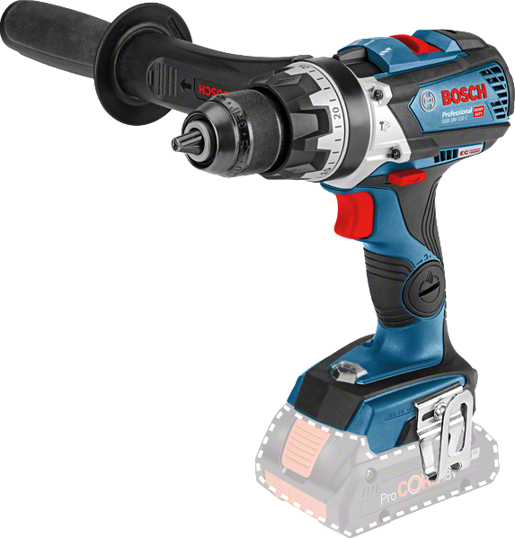 Bosch Professional GSB 18V-110 C Accu schroefklopboormachine 18V Losse Body In L-Boxx - 06019G030A