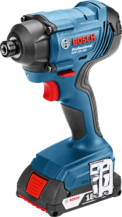 Bosch Professional GDR 18V-160 Cordless impact screwdriver 18V 2.0Ah Li-Ion In L-Boxx - 06019G5100