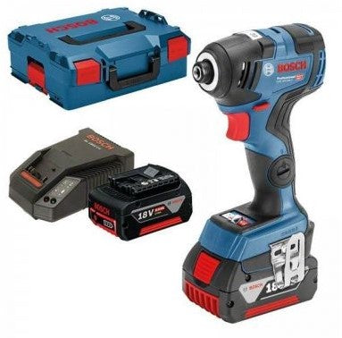 Bosch Professional GDR 18V-200 C Akku-Schlagschrauber 18V 5,0Ah Li-Ion in L-Boxx - 06019G4101