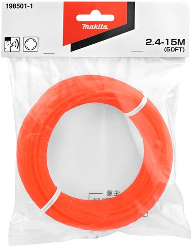 Makita 198501-1 Maaidraad 2,4mm x 15m 'Fluister'