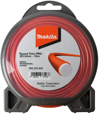 Makita 369224609 Maaidraad 3,0mm x 15m 'rond'