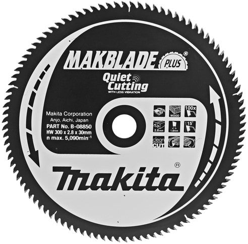 Makita B-08850 Säge Q+C 300x30x2,8 100T 15g