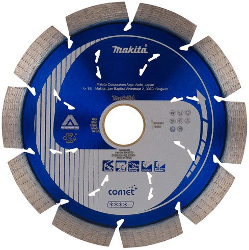 Makita B-12778 Diamantscheibe 125x22,23x2,2mm blau