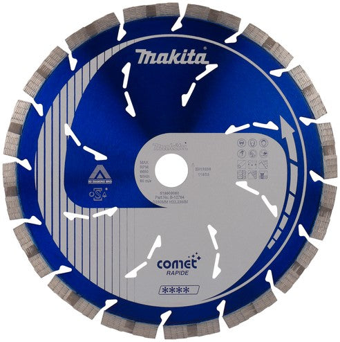 Makita B-12784 Diamantscheibe 230x22,23x2,6mm blau