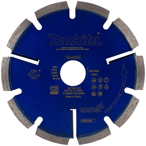 Makita B-13253 Diamant-Fugenscheibe 125x22,23x6,4mm blau