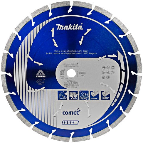 Makita B-13546 Diamantscheibe 300x20x3,2mm blau