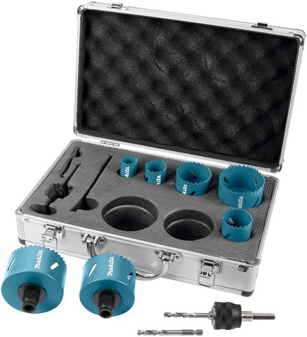 Makita B-18188 Lochsägen-Satz 10-tlg. schw. E-Inst.
