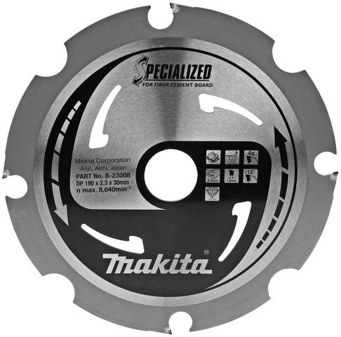Makita B-23008 Sawb PCD 190x30x2,3 4T 12g