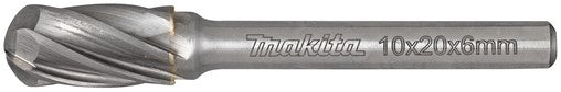 Makita B-52766 HM-Fräser zyl. mit Rundkopf v. Alu