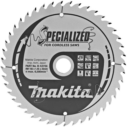 Makita B-53724 Säge Lami 165x20x1,45 44Z 23g