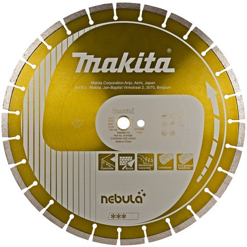 Makita B-54069 Diamantscheibe 400x25,4x3,4mm orange