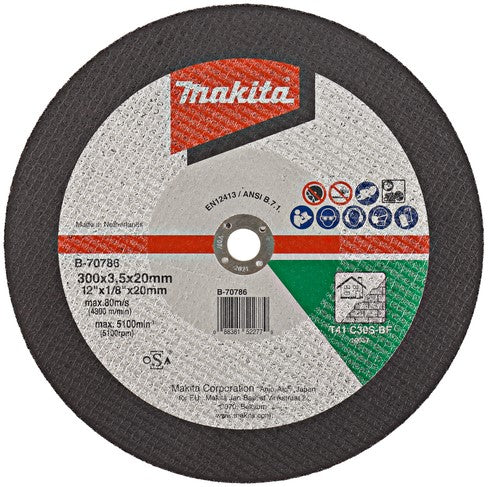 Makita B-70786 Trennscheibe 300x20mm Stein
