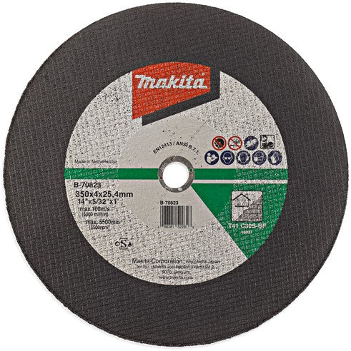 Makita B-70823 Trennscheibe 350x4,0x25,4mm Stein