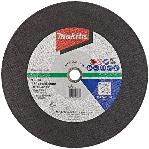 Makita B-70839 Trennscheibe 350x4,0x25,4mm Stahl