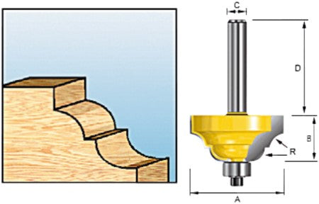 Makita D-11651 Gegenprofil fr+lag 38.1 S8