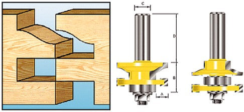 Makita D-11900 Gegenprofil fr+lag 41 S8