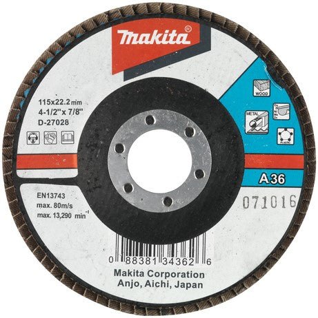 Makita D-27040 Lamellenschuursch. 115x22K60