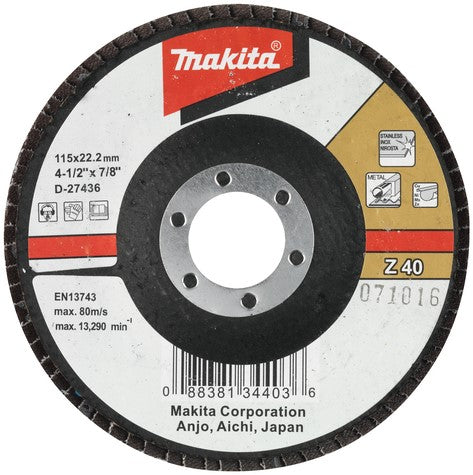Makita D-27492 Lamellenschuursch. 125x22K60