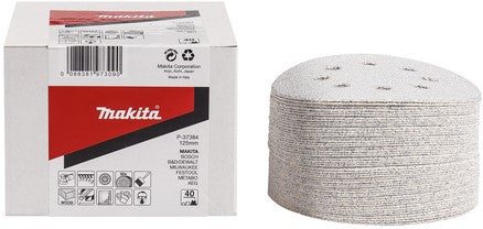 Makita P-37437 Schleifscheibe 125 mm K180 Weiß Klett