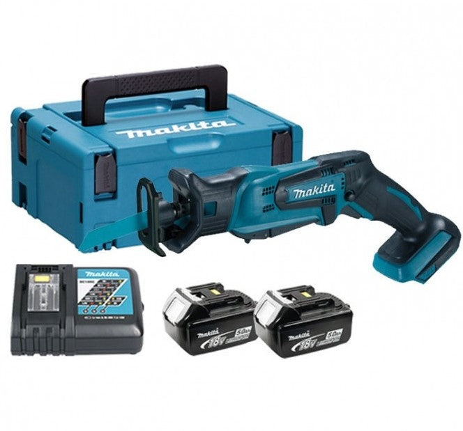 Makita DJR183RTJ Accu Reciprozaag 18V 5.0Ah Li-Ion in Mbox