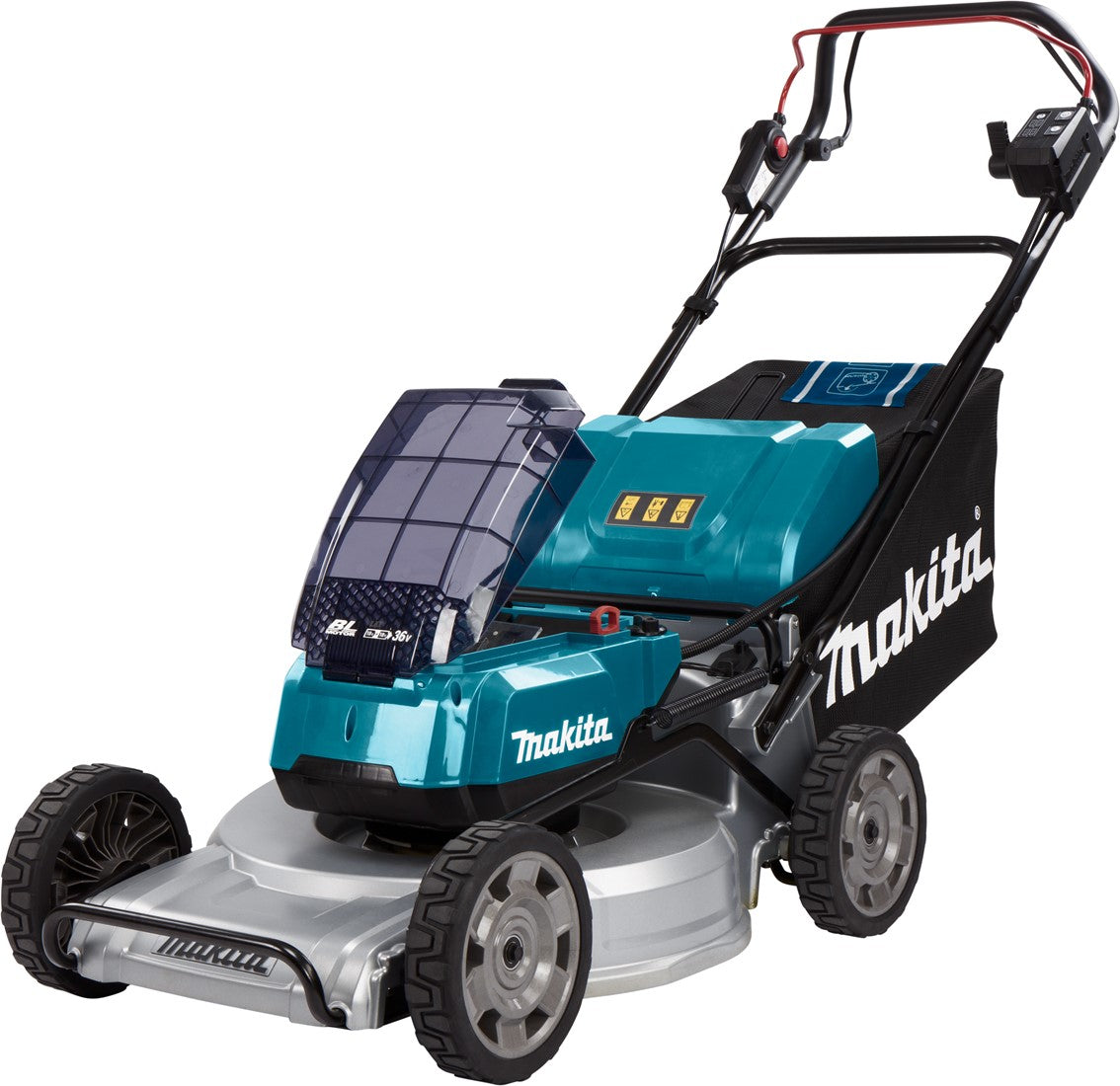 Makita DLM533PT4 Accu Grasmaaier 2x18V 5,0Ah 53cm